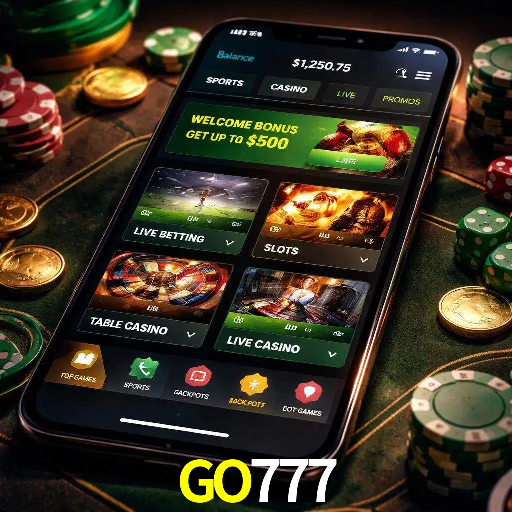 Diseño de juegos móviles GO777 para usuarios en México